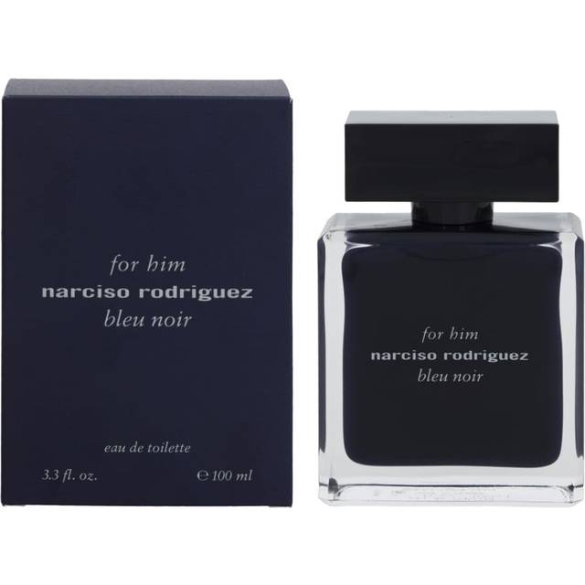 Narciso Rodriguez Him Bleu Noir Eau de Toilette Spray for Men, 3.3 Ounce