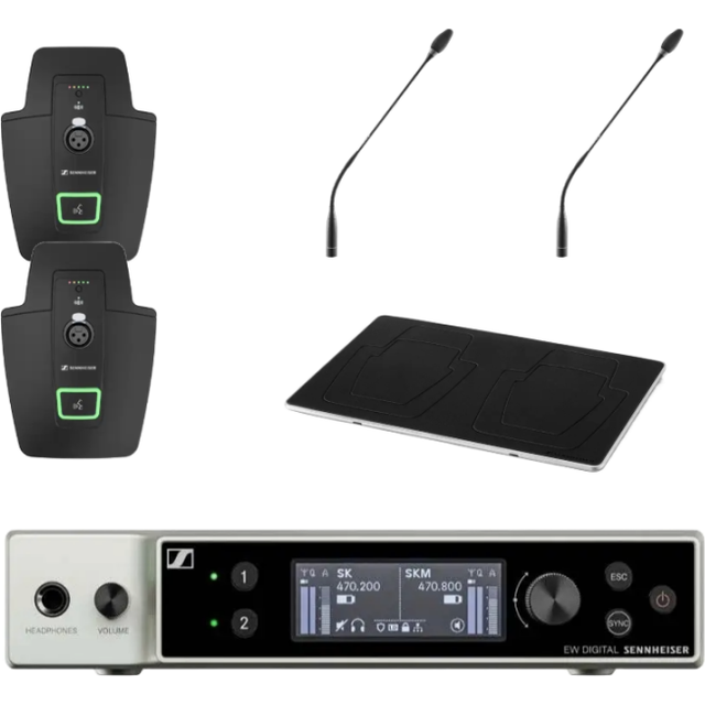 EW-DX EM 2 half-rack receiver (R1-9)