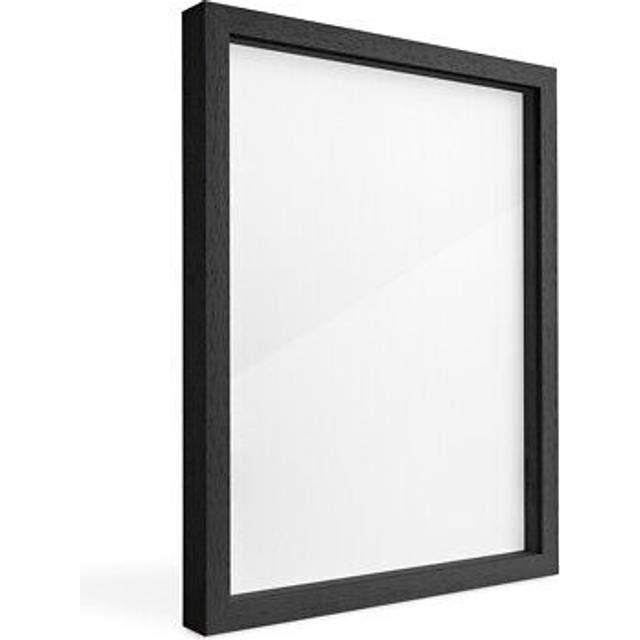 Jackson's : Black Ready-Made Ayous Wood Frame 16mm Spacer : 10x12in Artwork : 12x14in Frame Size