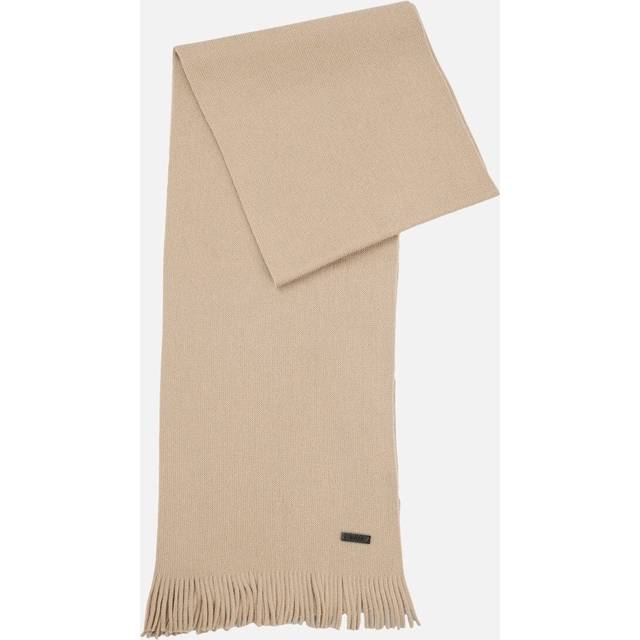 Men's BOSS Black Albas Scarf A1-24 275 L Beige - Tan - Size: ONE size
