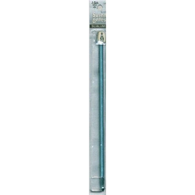 "Silvalume Aluminum Afghan Crochet Hook 10""-Size I9/5.5mm"
