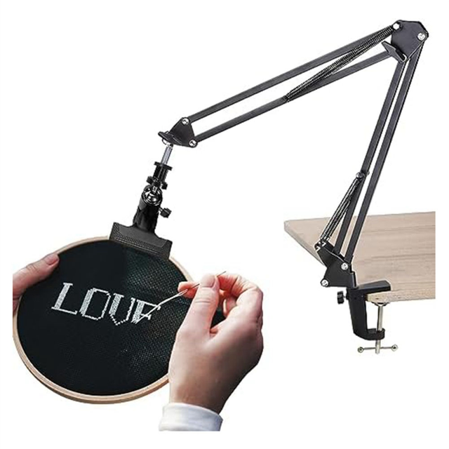 Embroidery Stand, Adjustable Hoop Stitchhoop Suitable for All Sizes of Hoops