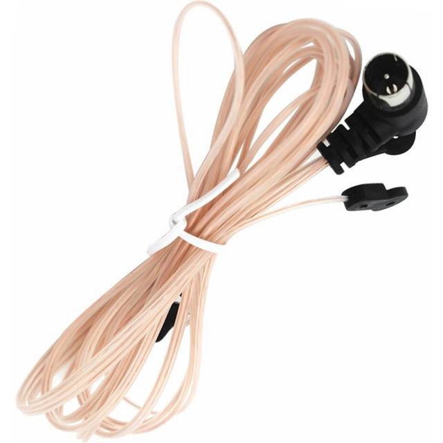 FM Radio Antenna 75 Dipole Indoor T Antennas Copper HD Aerial Receiver Male Type F Connector for Stations