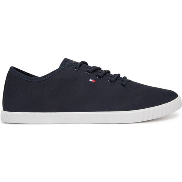 Canvas Flag Embroidery Trainers