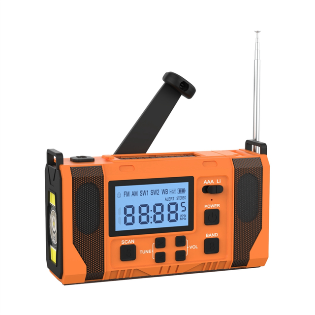 Emergency Weather Radio, 10000MAh Alert Radio Sola