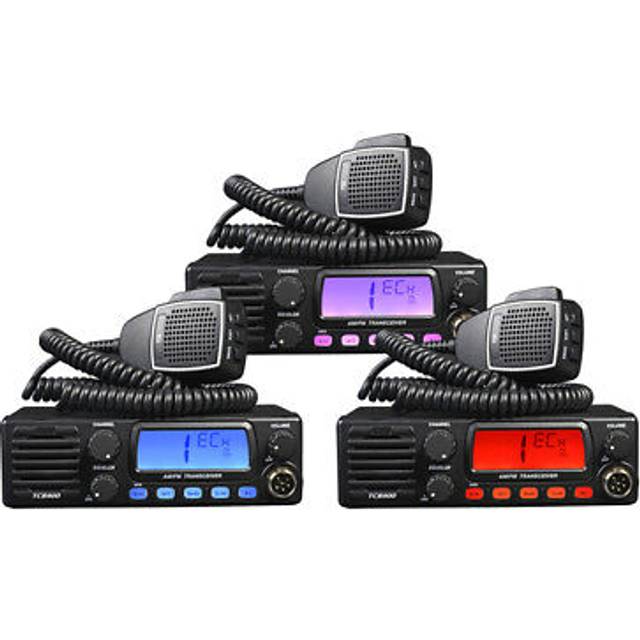 Tti tcb 900 mobile cb radio am fm uk eu 12 / 24v front speaker