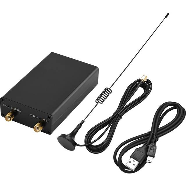 100KHz-1.7GHz Full-Band Software Radio HF FM AM RTL-SDR Receiver Radio Frequency Modulation Kit