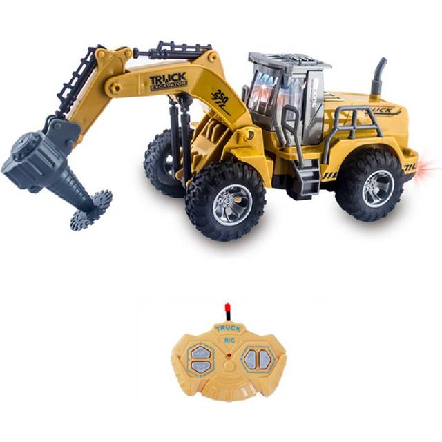 (JNHPMJH74-2D00030) 1:30 RC Car Children Toys Remote Control Car Toys For Boys Excavator Dumper Car Truck Bulldozer Engineering