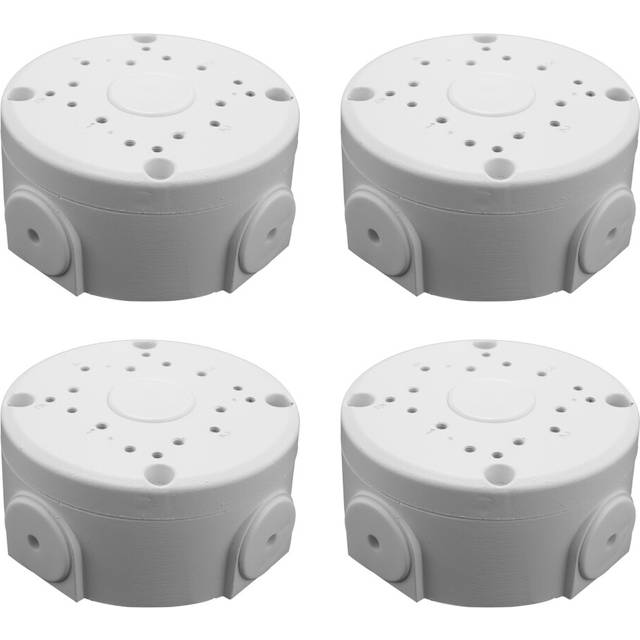 Universal Security Camera Junction Box Mount Bracket,Outdoor Use Waterproof Wall Ceiling Cable Base Boxes