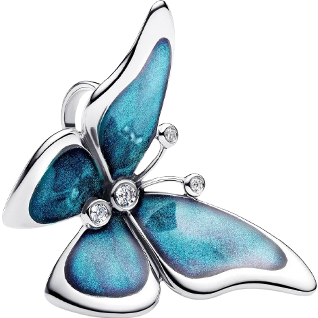 Pandora Butterfly Oversized Charm - Blue