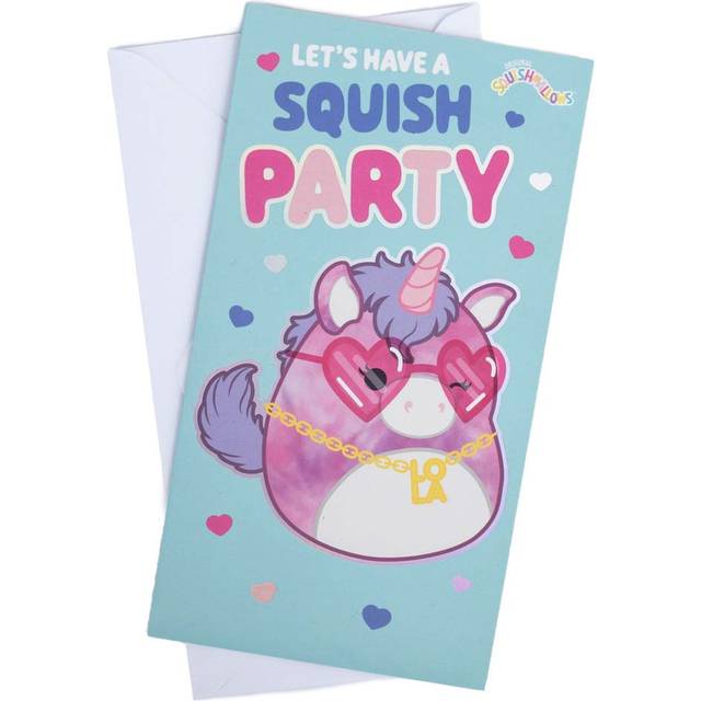 Squishmallows 'Lets Have a Squish Party' Birthday Card