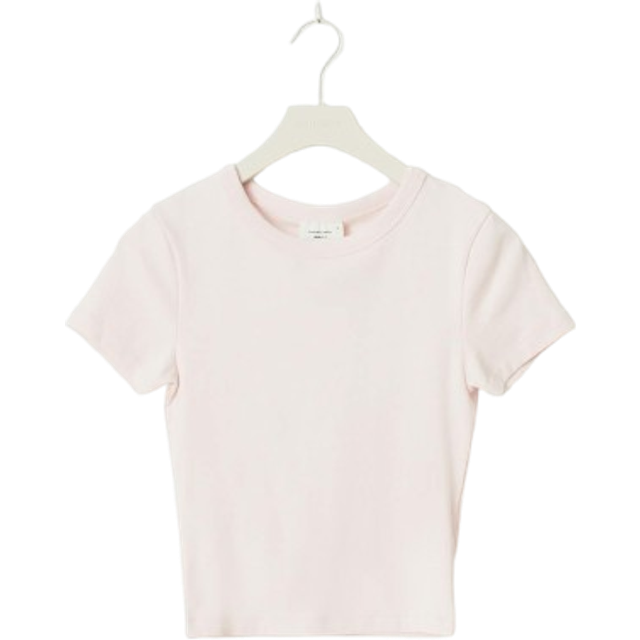 Gina Tricot - Topp Basic Tight Top - Rosa