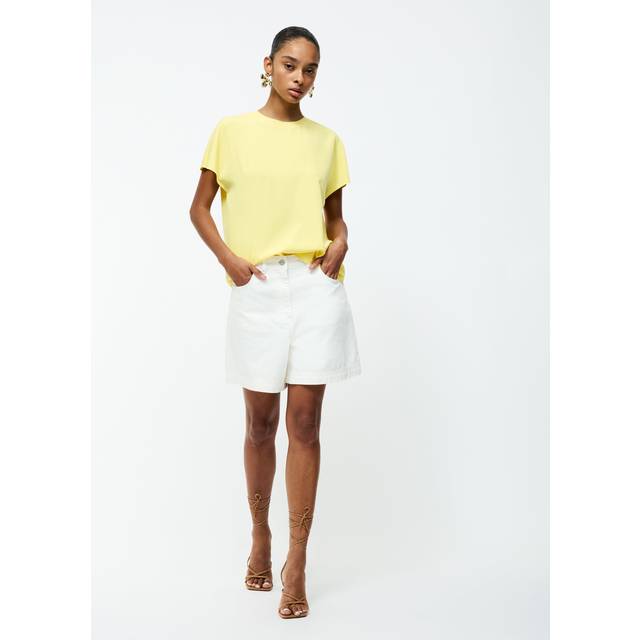 French Connection Capriana Short Sleeve Crepe T-Shirt
