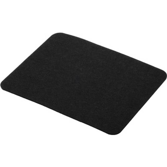 9"x8" mouse pad felt dual side desk pad writing mat for office home black