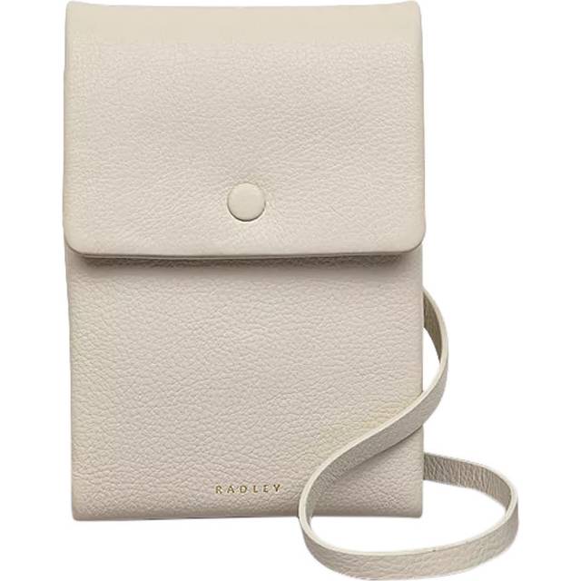 Chalk Mallow Street Medium Phone Cross Body Handbag - White (*)