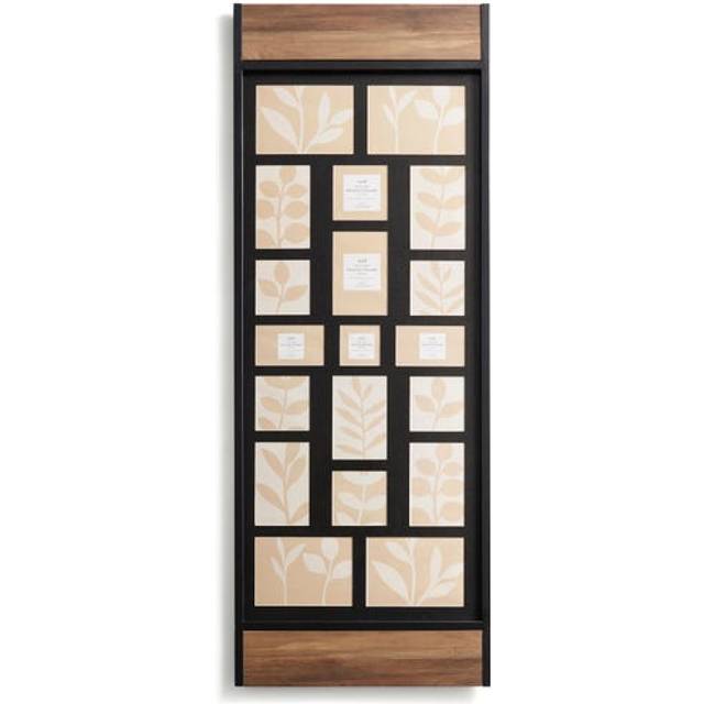 Fulton Large Black Panel Multi Photo Frame