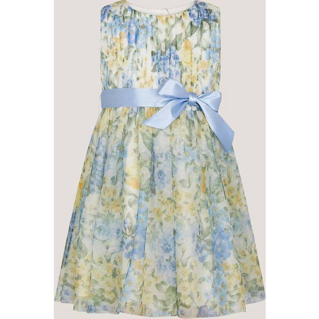 Monsoon Baby Hydrangea Tulle Party Dress, Ivory