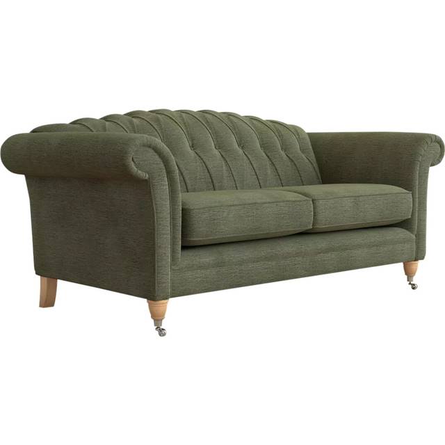 Laura Ashley Gloucester Large 3 Seater Sofa, Oak Leg