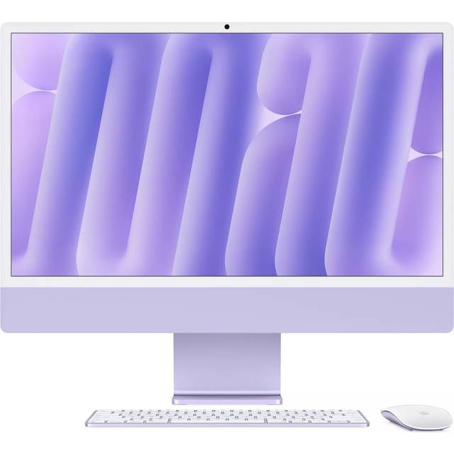 2024 Apple iMac 24 All-in-One, M4 Processor, 16GB RAM, 256GB SSD, 8‑Core GPU, 23.5” 4.5K