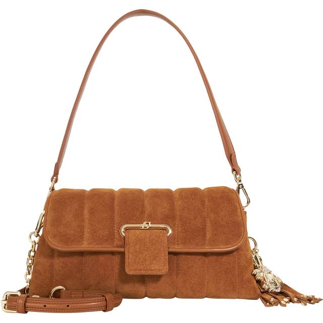 Dune London Chelsea Suede Shoulder Bag