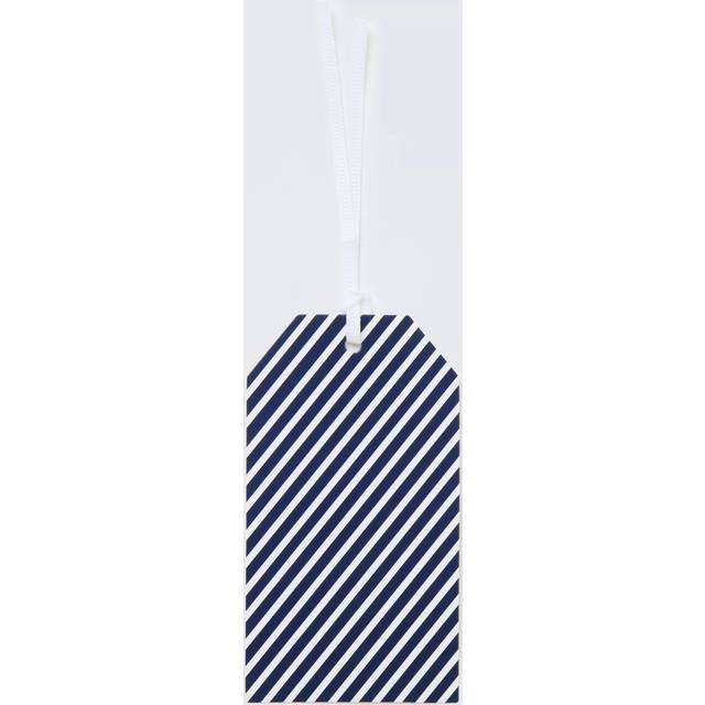 John Lewis Plain/Stripe Luggage Gift Tags, Pack of 5, Multi