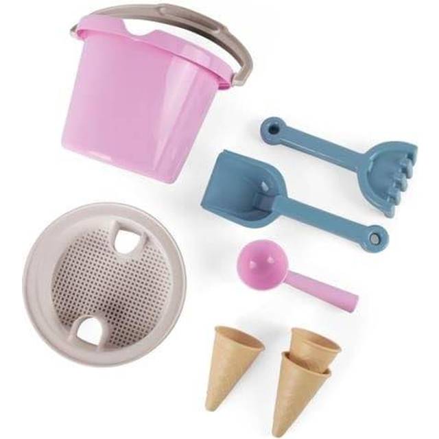 DanToy Spadset med Glassar Rosa/Blå