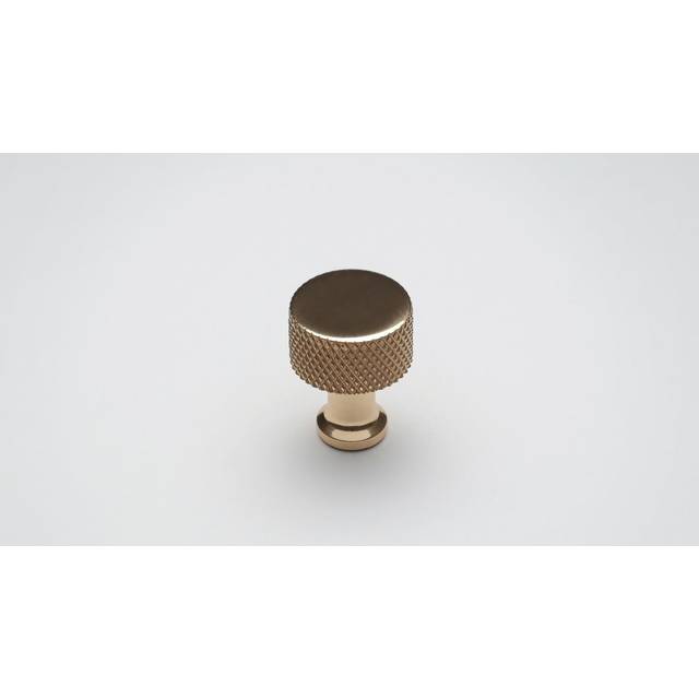 Tarri 20mm Diameter Cylindrical Knob Multipack - Polished Brass (2cm)