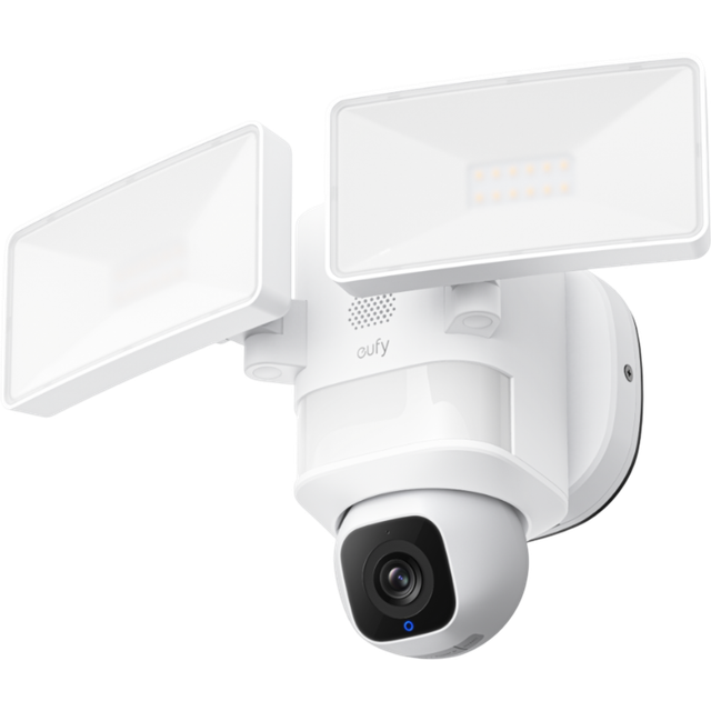 EUFY Floodlight E30 2K WiFi Security Camera, White