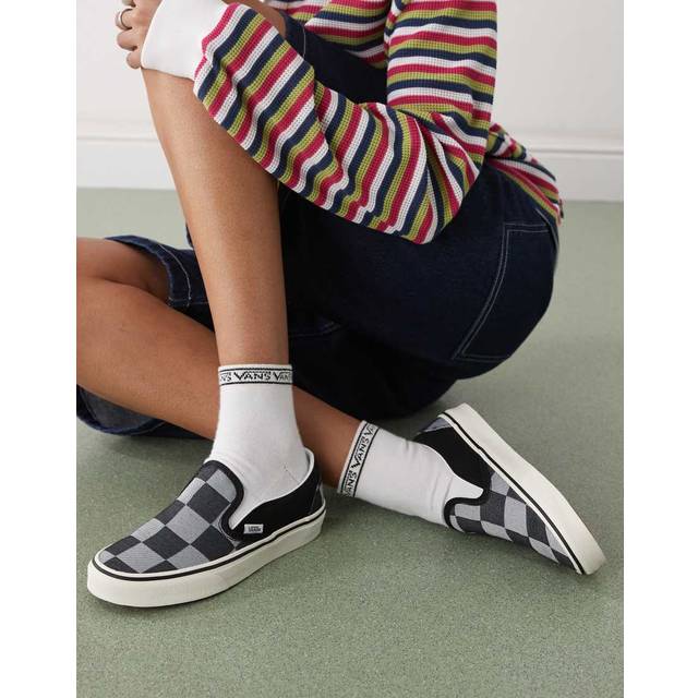 Vans Classic Canvas Slip On - UK 7 - Black