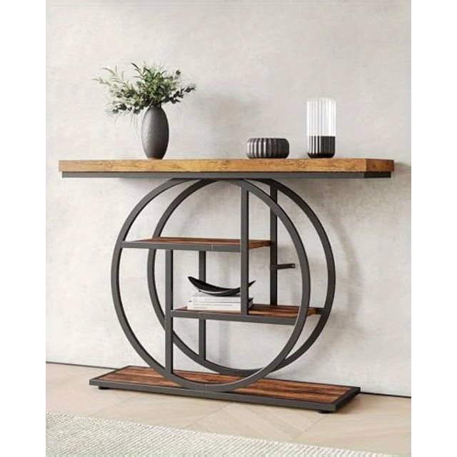 TEMU 4- Entryway Table, 41.3- Sofa Table For , Hallway Table For Entrance
