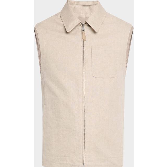 Dunhill Luxury Men's Gilets - Brown - S