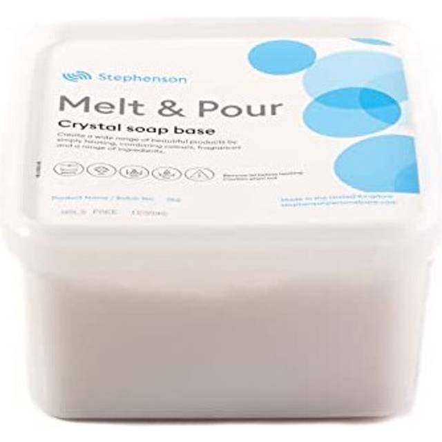 Stephenson Melt And Pour Soap Base Clear SLS FREE - 1Kg
