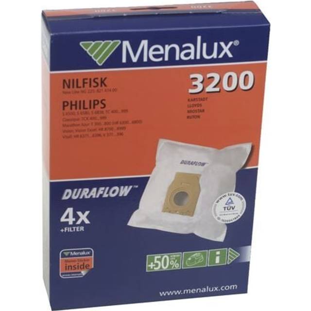 Menalux 3200, Duraflow, 4 dammpåsar