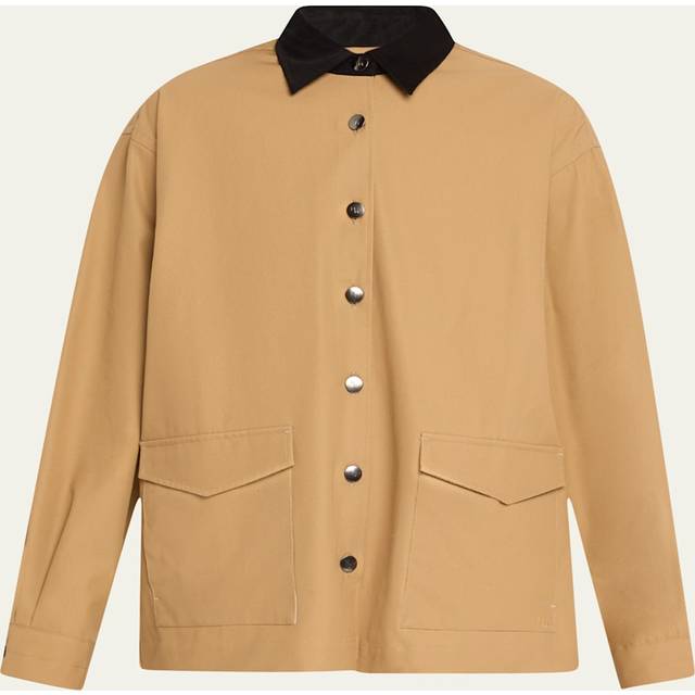 Oversized Field Jacket - CAMEL - X-Small