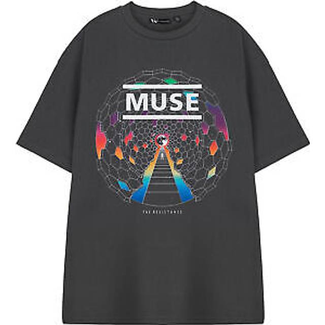 (Large) Muse Short Sleeved T-Shirt (Unisex Grey)