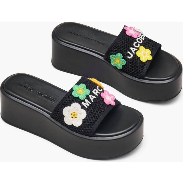 MARC JACOBS Marc Jacobs The Daisy Crochet Platform Sandal