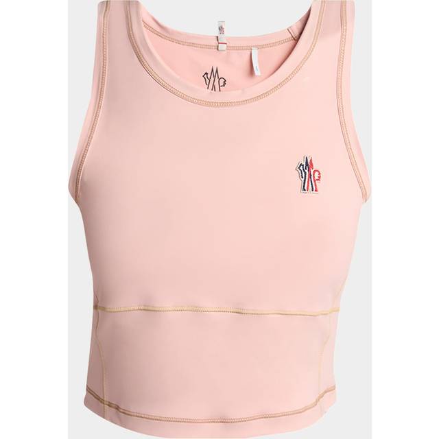 Moncler Grenoble Logo Tank Top - Pink
