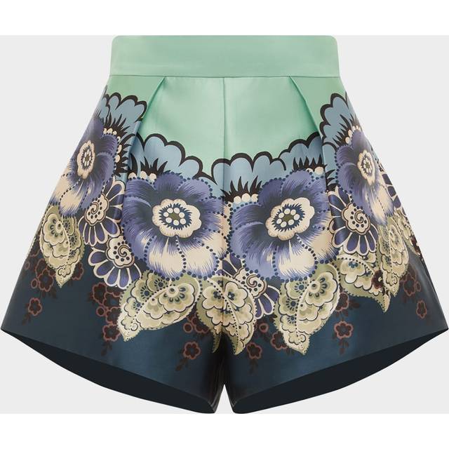 Madalena Floral Shorts - BLUE - 8