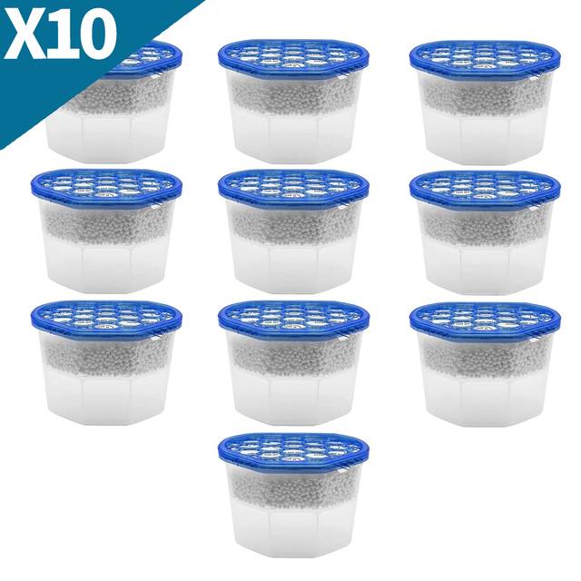 TEMU 10x Interior Dehumidifier Damp Mould Trap Moisture Mildew Condensation For Home Use 10pc Set Dehumidifiers