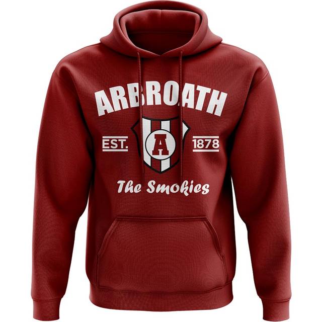 Arbroath Established Hoody (Maroon) Men's Polyester UKSoccershop