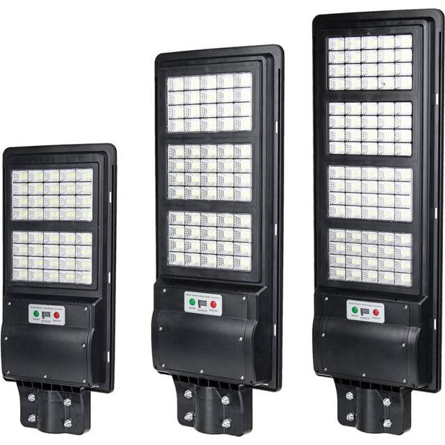 (160LED) 160/240/320LED Solar Powered Light Outdoor Wall Street Lamp Motion Sensor Outdoor