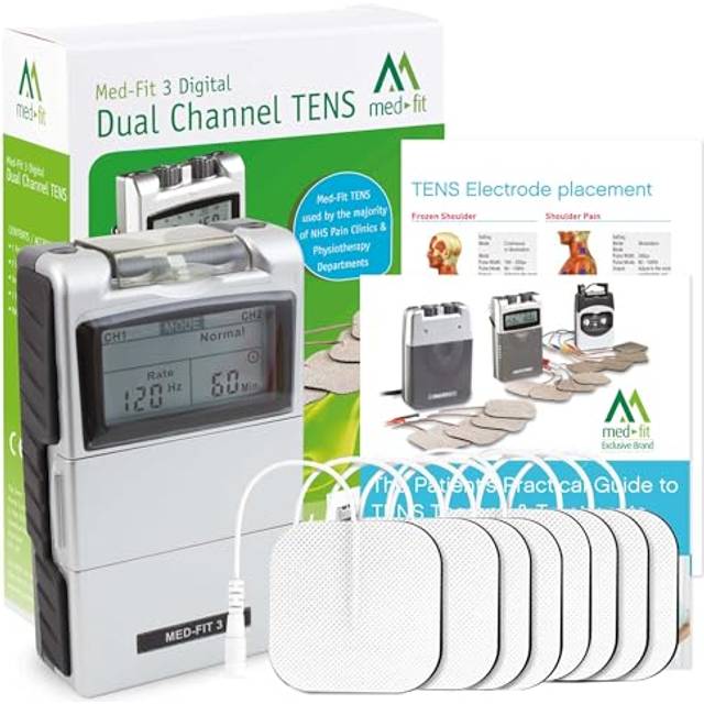 Med-Fit 3 Digital Dual Channel TENS-maskin