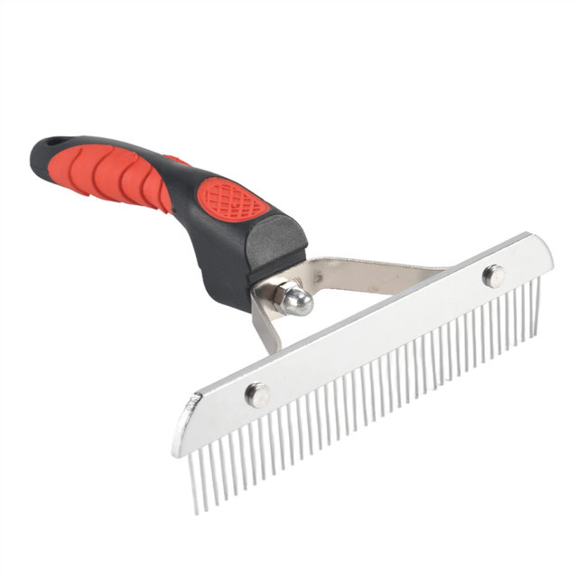 Pet Comb Extra-Large Rake Comb Grooming Brush Deshedding Tool Comb