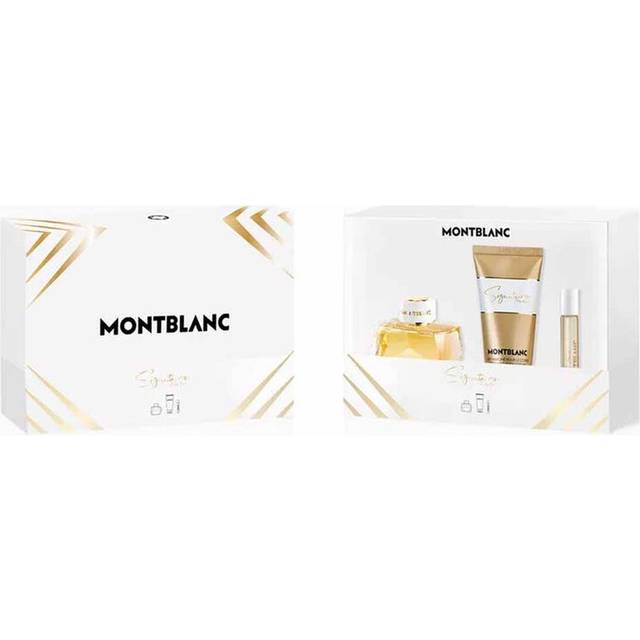 Mont Blanc Signature Absolu Gift Set For Women - Pack of 3 | EDP 90ml, EDP Mini Spray 7.5ml & Body Lotion 100ml | Luxury Fragrance Set