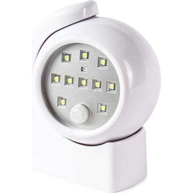 Battery Power Outdoor PIR Motion Sensor Security LED Wall Welcome Light | Shed Garden