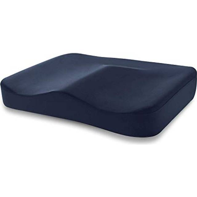 TEMPUR-PEDIC Sittkudde, en storlek, mörk marinblå