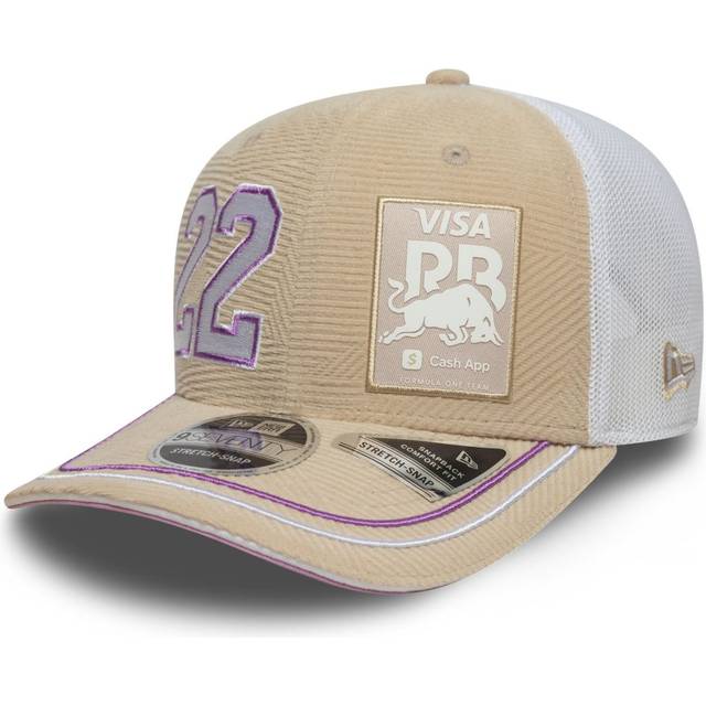New Era - Beige trucker Keps - RB F1 25 Miami Tsunoda 9SEVENTY Stone/White Trucker @ Hatstore
