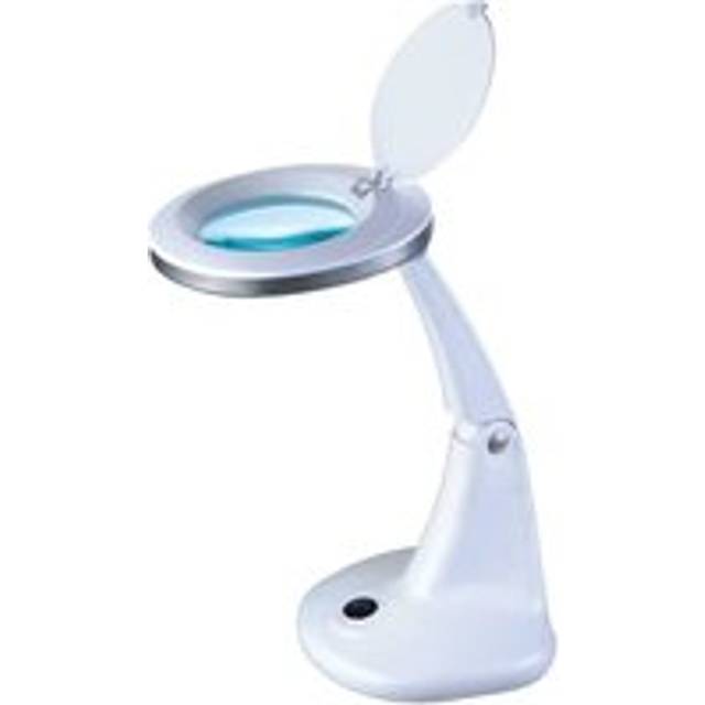 1.75x Magnifying Glass Magnifier DIY Craft Soldering Desk Lamp 48 LEDs Lighting