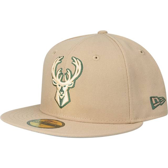 New Era 59Fifty Fitted Cap - Milwaukee Bucks camel beige