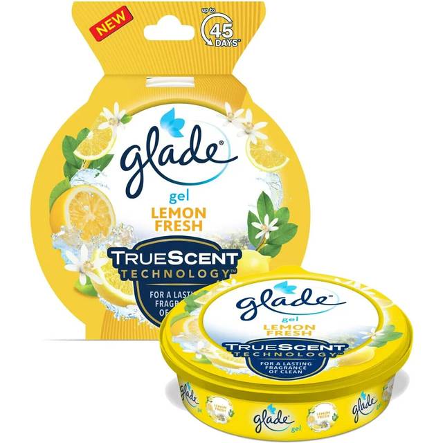 Glade gel air freshener | for long lasting fragrance- 75 (lemon) free shipping